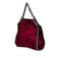 Miniatyrbild 2 av 10: Pre-owned Stella McCartney Mini Velvet Falabella Satchel Red