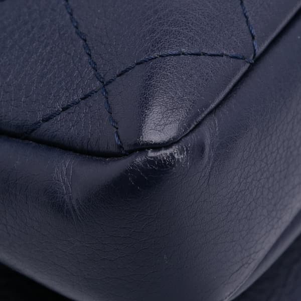 Pre-owned Chanel Paris-Greece Calfskin Archi Chic Flap Blue
