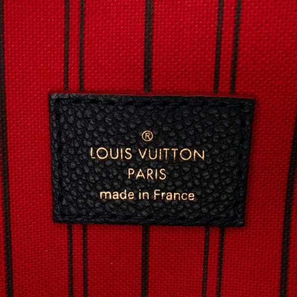 Pre-owned Louis Vuitton Monogram Empreinte Pochette Metis Blue