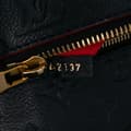 Miniatyrbillede 7 af 10: Pre-owned Louis Vuitton Monogram Empreinte Pochette Metis Blue