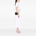Pikkukuva 9 / 9: Pre-owned Fendi Mini Zucca Embossed Leather Baguette Satchel Black