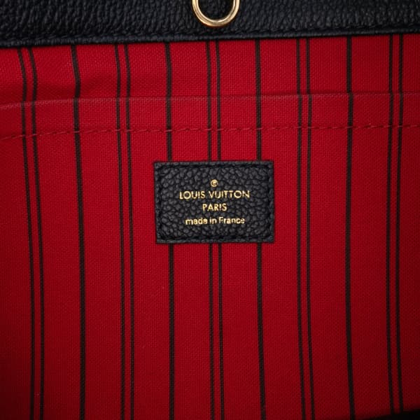 Pre-owned Louis Vuitton Monogram Empreinte Montaigne MM Blue