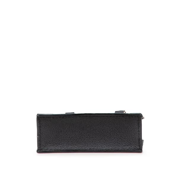 Pre-owned Louis Vuitton Monogram Empreinte Petit Sac Plat Black