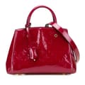 Pikkukuva 1 / 10: Pre-owned Louis Vuitton Monogram Vernis Montaigne BB Pink