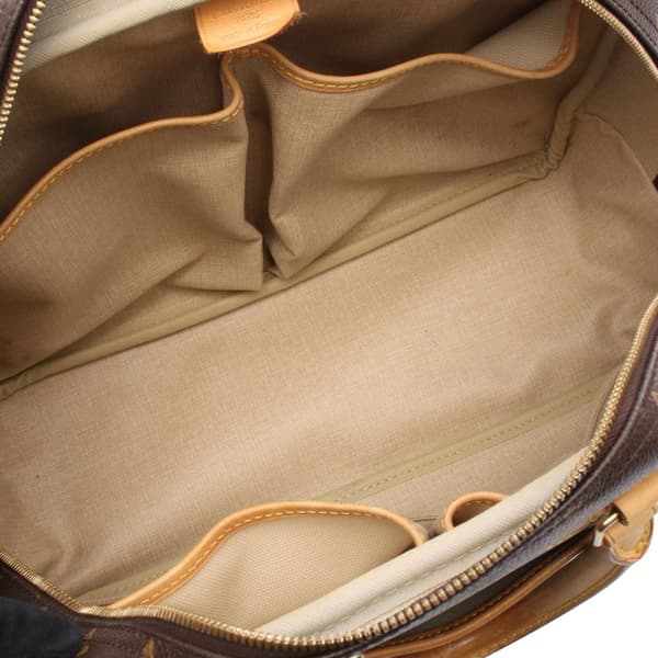 Pre-owned Louis Vuitton Monogram Deauville Brown