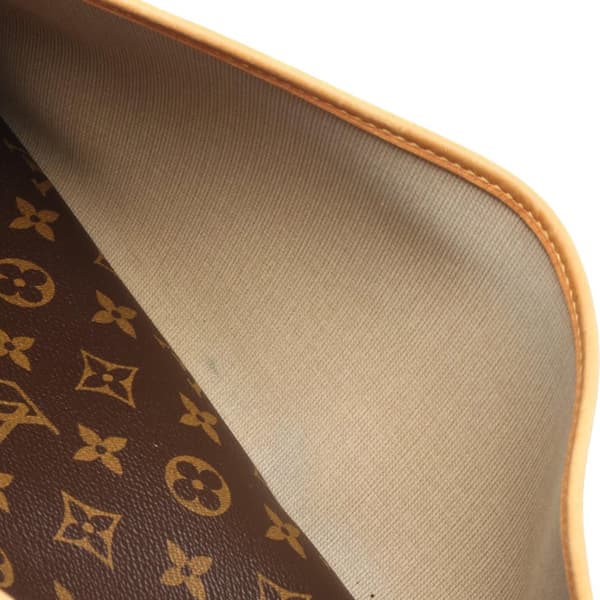 Pre-owned Louis Vuitton Monogram Deauville Brown