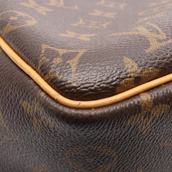 Pre-owned Louis Vuitton Monogram Deauville Brown