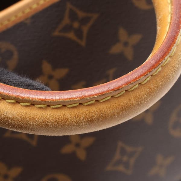 Pre-owned Louis Vuitton Monogram Deauville Brown