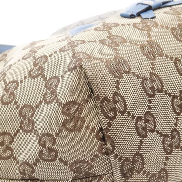 Pre-owned Gucci GG Canvas Zoo Handbag Brown