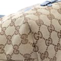 Miniatyrbild 8 av 10: Pre-owned Gucci GG Canvas Zoo Handbag Brown