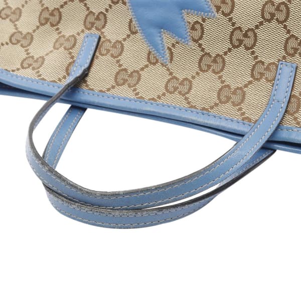 Pre-owned Gucci GG Canvas Zoo Handbag Brown