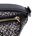 Miniatyrbilde 8 av 10: Pre-owned LOEWE Small Anagram Canvas Cubi Bag Brown