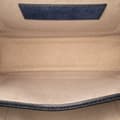 Miniatyrbilde 4 av 10: Pre-owned Givenchy Small Suede Fringe GV3 Satchel Blue