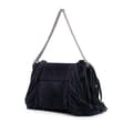 Miniatyrbilde 2 av 10: Pre-owned Givenchy Small Suede Fringe GV3 Satchel Blue