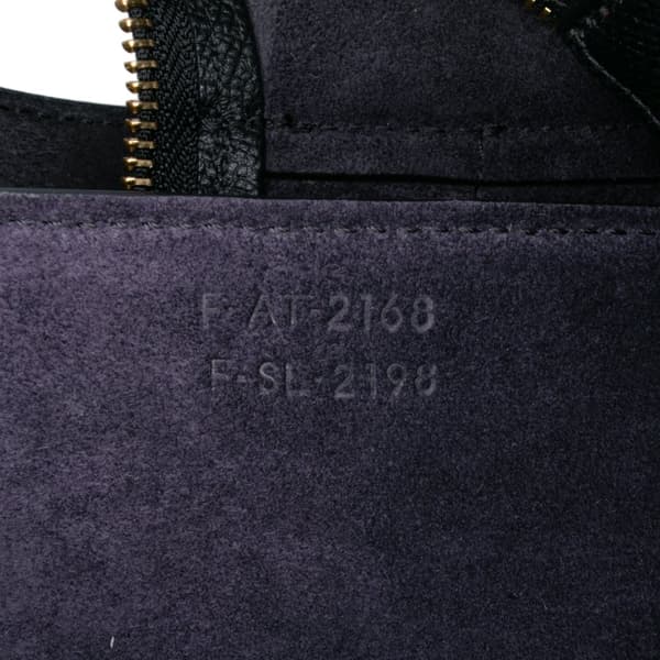 Pre-owned Celine Micro Grained Calfskin Belt Bag Black