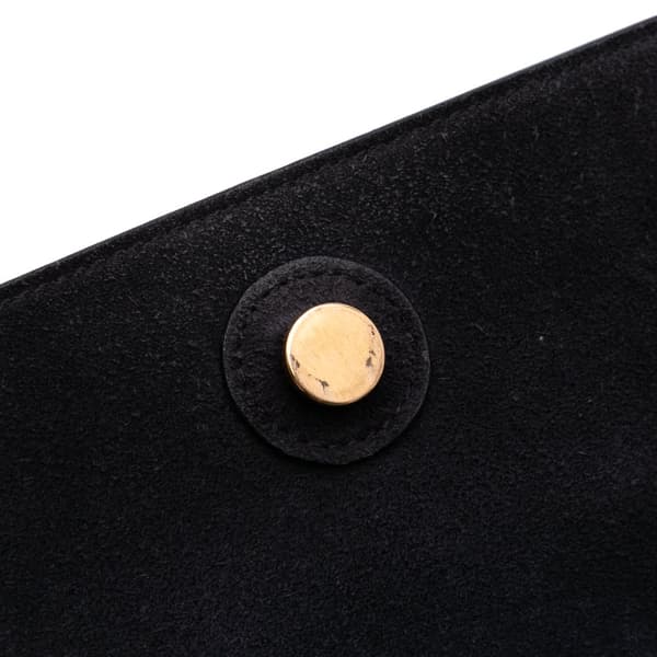 Pre-owned Celine Micro Grained Calfskin Belt Bag Black