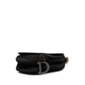 Pikkukuva 3 / 8: Pre-owned Dior Mini Satin Crystal Embellished Saddle Bag Black