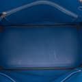 Miniatyrbillede 4 af 10: Pre-owned Hermès Epsom Candy Birkin Retourne 35 Blue