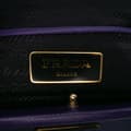 Pikkukuva 5 / 10: Pre-owned Prada Saffiano Lux Frame Handbag Purple
