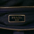 Miniatyrbild 5 av 10: Pre-owned Prada Medium Saffiano Lux Galleria Satchel Purple