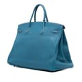 Miniatyrbilde 2 av 10: Pre-owned Hermès Togo Birkin Retourne 40 Blue