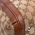 Miniatyrbild 9 av 10: Pre-owned Gucci GG Canvas Bella Satchel Brown
