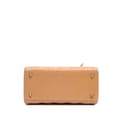 Miniatyrbillede 3 af 10: Pre-owned Dior Medium Patent Cannage Lady Dior Brown