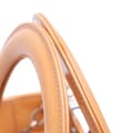 Miniatyrbillede 9 af 10: Pre-owned Dior Medium Patent Cannage Lady Dior Brown