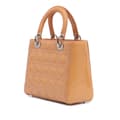 Miniatyrbillede 2 af 10: Pre-owned Dior Medium Patent Cannage Lady Dior Brown