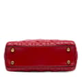 Miniatyrbilde 3 av 10: Pre-owned Dior Small Calfskin Cannage My ABCDior Lady Dior Red