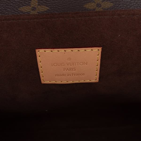Pre-owned Louis Vuitton Monogram Pochette Metis Brown