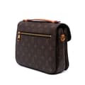 Miniatyrbillede 2 af 8: Pre-owned Louis Vuitton Monogram Pochette Metis Brown