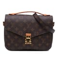 Miniatyrbillede 1 af 8: Pre-owned Louis Vuitton Monogram Pochette Metis Brown