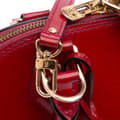 Miniatyrbillede 8 af 10: Pre-owned Louis Vuitton Monogram Vernis Alma BB Red