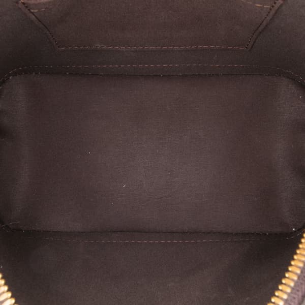Pre-owned Louis Vuitton Monogram Vernis Alma BB Purple