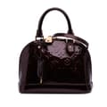 Miniatyrbillede 1 af 10: Pre-owned Louis Vuitton Monogram Vernis Alma BB Purple