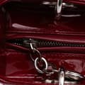 Miniatyrbilde 7 av 10: Pre-owned Dior Medium Patent Cannage Lady Dior Red