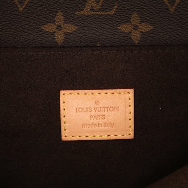 Pre-owned Louis Vuitton Monogram Pochette Metis Brown