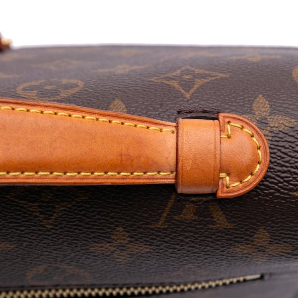 Pre-owned Louis Vuitton Monogram Pochette Metis Brown