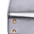 Miniatyrbillede 8 af 10: Pre-owned Dior Mini Metallic Glazed Calfskin Lady Dior Silver