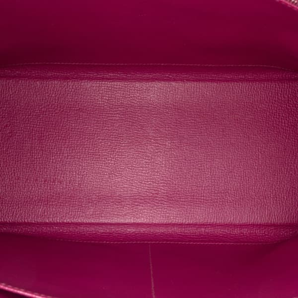 Pre-owned Hermès Togo Kelly II Retourne 35 Purple