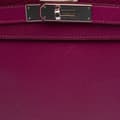 Miniatyrbillede 8 af 10: Pre-owned Hermès Togo Kelly II Retourne 35 Purple