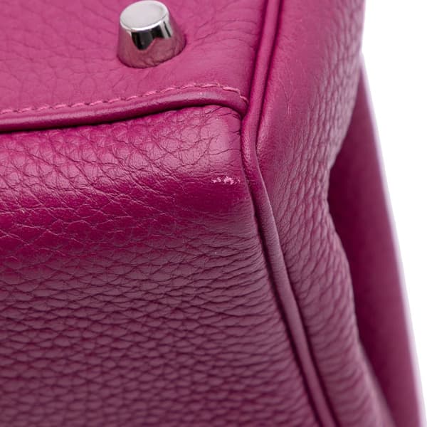 Pre-owned Hermès Togo Kelly II Retourne 35 Purple