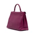 Miniatyrbillede 2 af 10: Pre-owned Hermès Togo Kelly II Retourne 35 Purple
