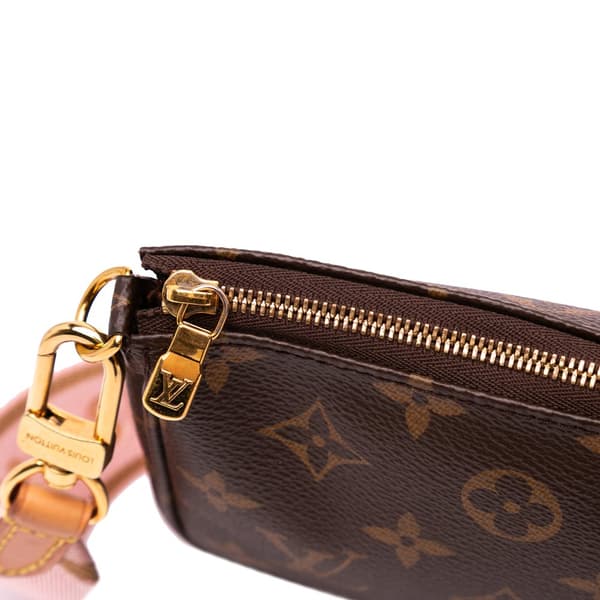 Pre-owned Louis Vuitton Monogram Multi Pochette Accessoires Brown