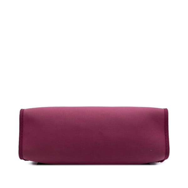 Pre-owned Hermès Toile Herbag Zip 31 Pink