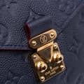 Miniatyrbillede 6 af 10: Pre-owned Louis Vuitton Monogram Empreinte Pochette Metis Blue