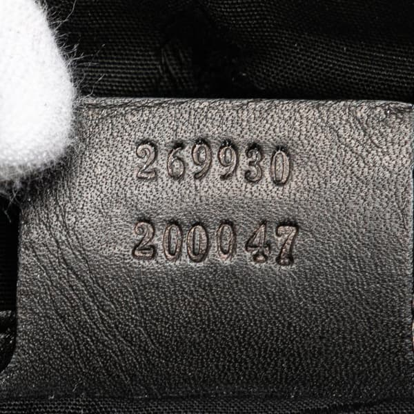 Pre-owned Gucci Leather Bridle Satchel Black