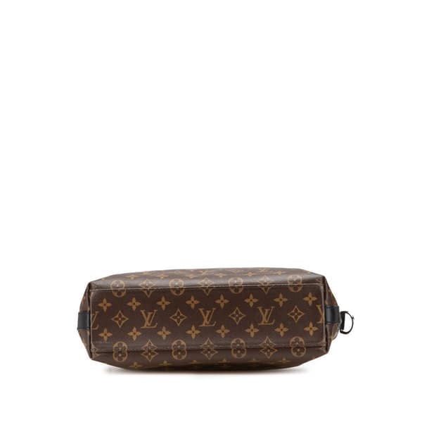 Pre-owned Louis Vuitton Monogram Macassar Kitan Brown
