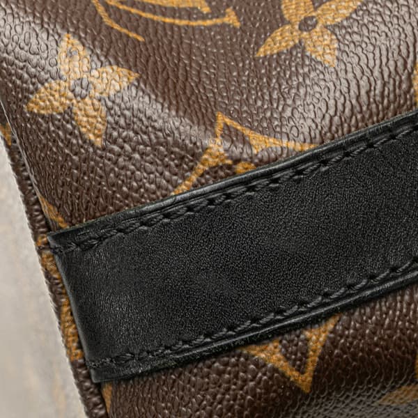 Pre-owned Louis Vuitton Monogram Macassar Kitan Brown